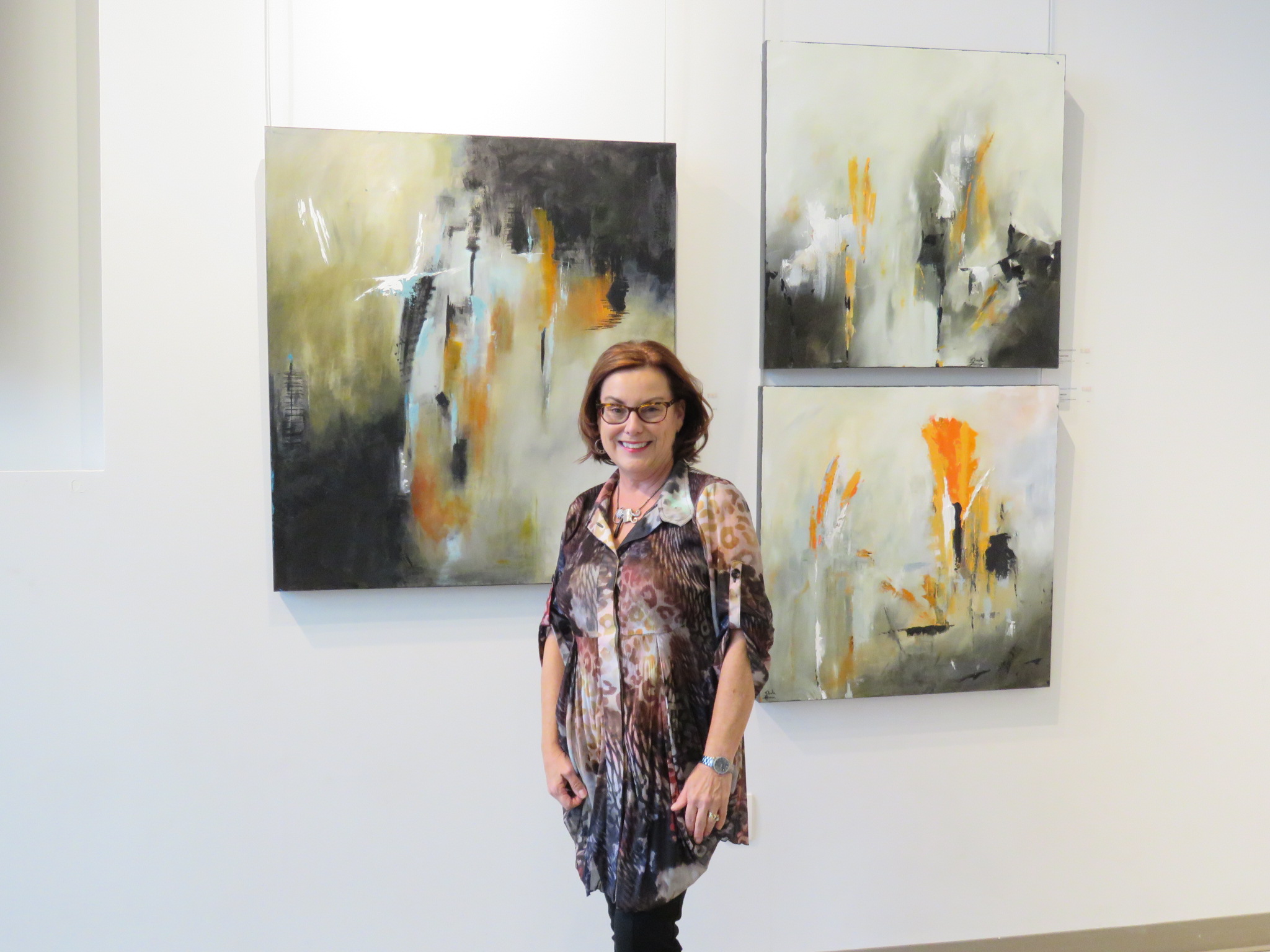 Nicole Perrier artiste peintre - Toile art abstrait